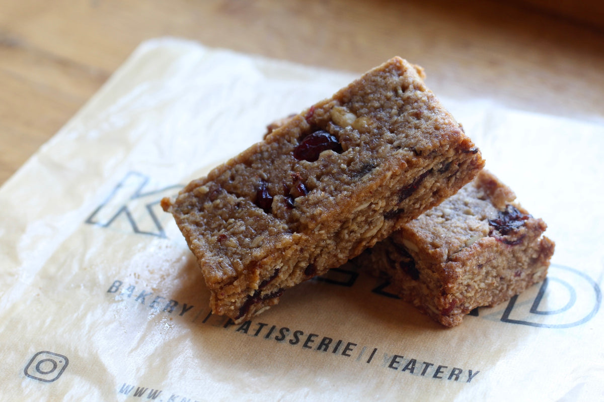 Maple & Fruit Flapjack KNEAD Bakery (Click & Collect)