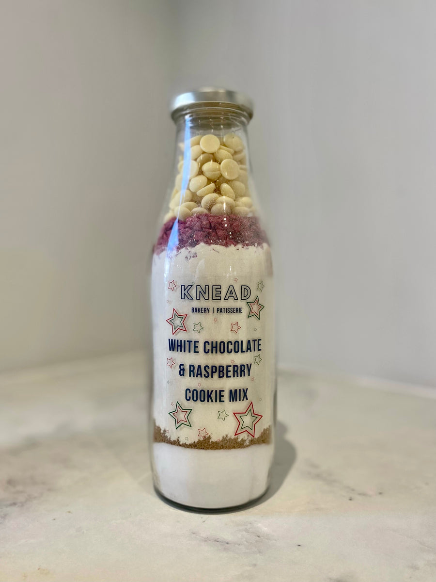 RASPBERRY & WHITE CHOCOLATE COOKIE JAR KNEAD Bakery (Click & Collect)